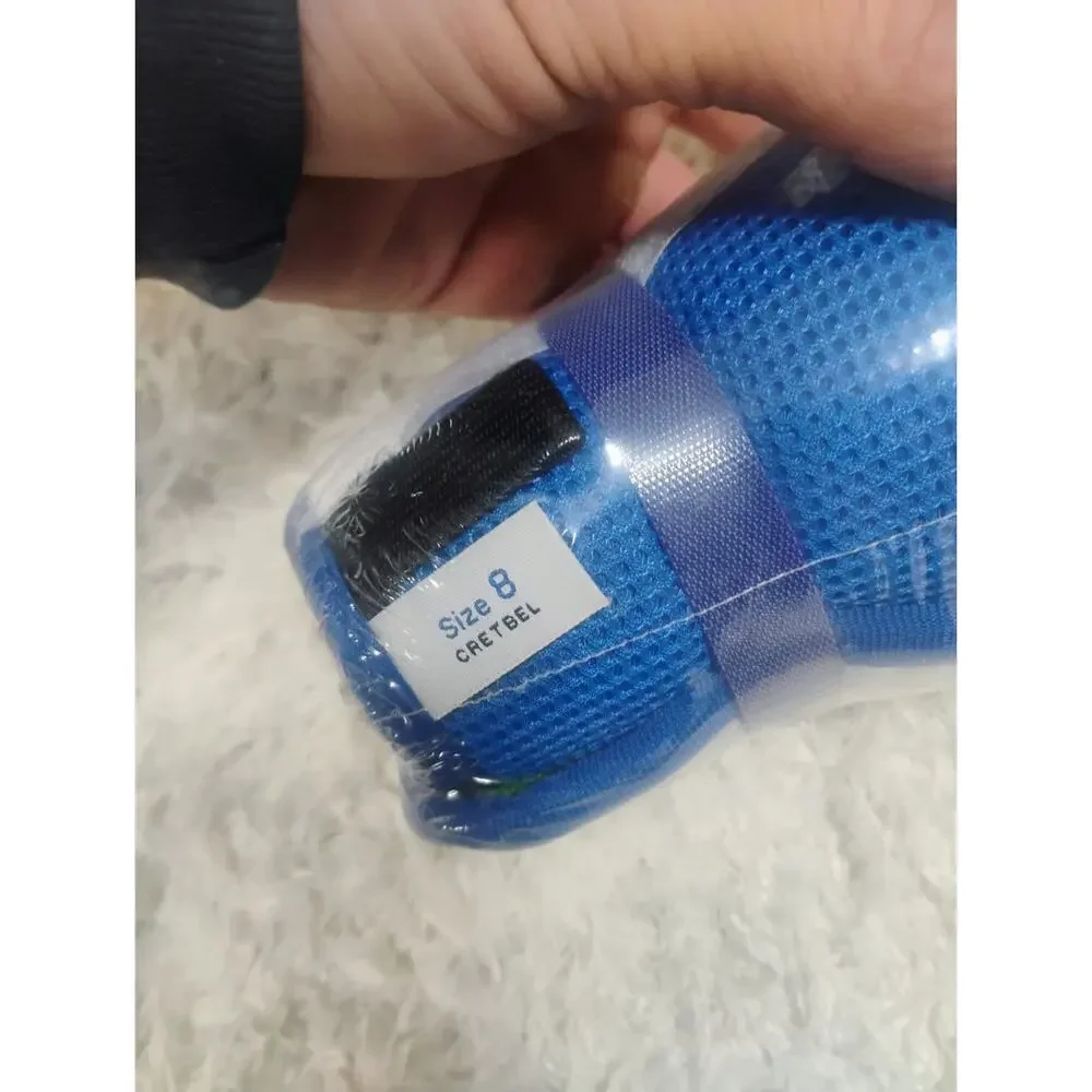 Soft Dog Recovery Collar Large Size 8 Padded Elizabethan Cone Blue/Green NEW Pet